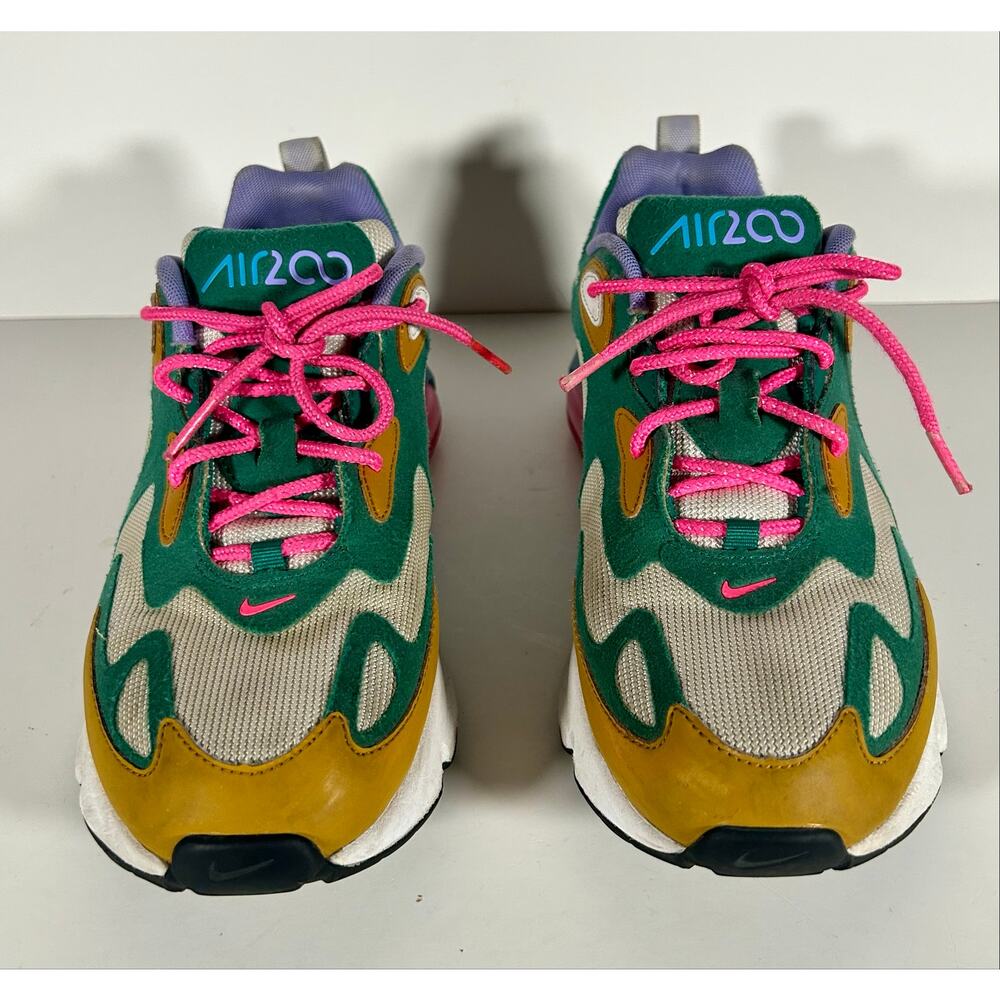Nike Womens Sz 9 Air Max 200 Sneaker Mystic Green Multicolor - Picture 2 of 7